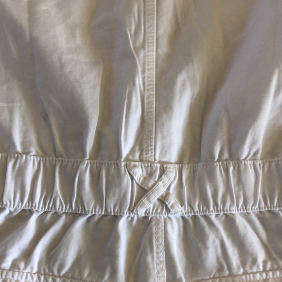 New Zara White Denim Overalls Jumpsuit & Romper - Picture 16 of 17